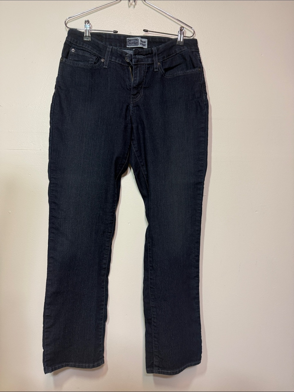Signature by Levi Strauss Modern Straight-Leg Jeans Dark Wash